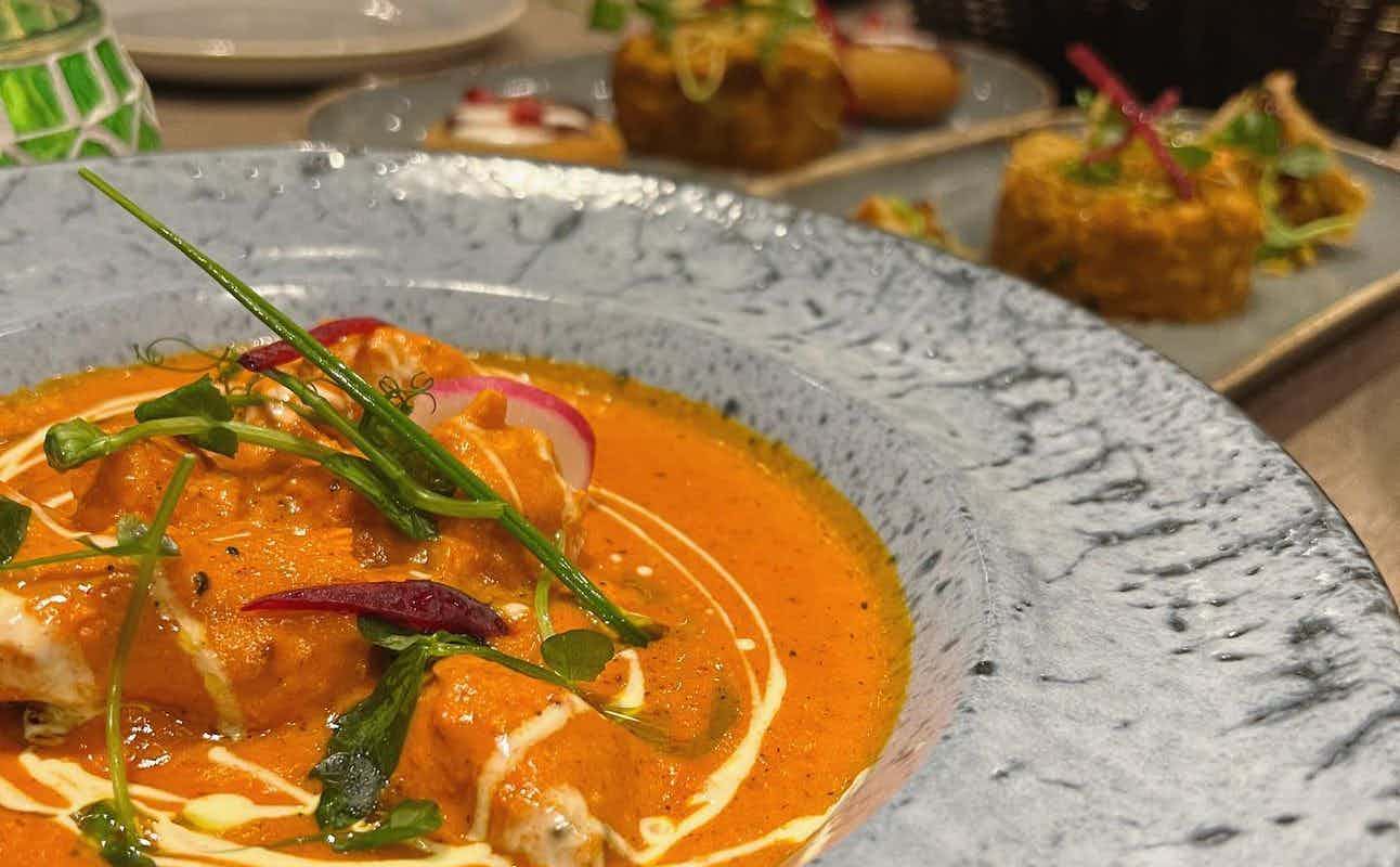 Enjoy Indian and Fusion cuisine at The Ark in Gas Street Basin, Birmingham