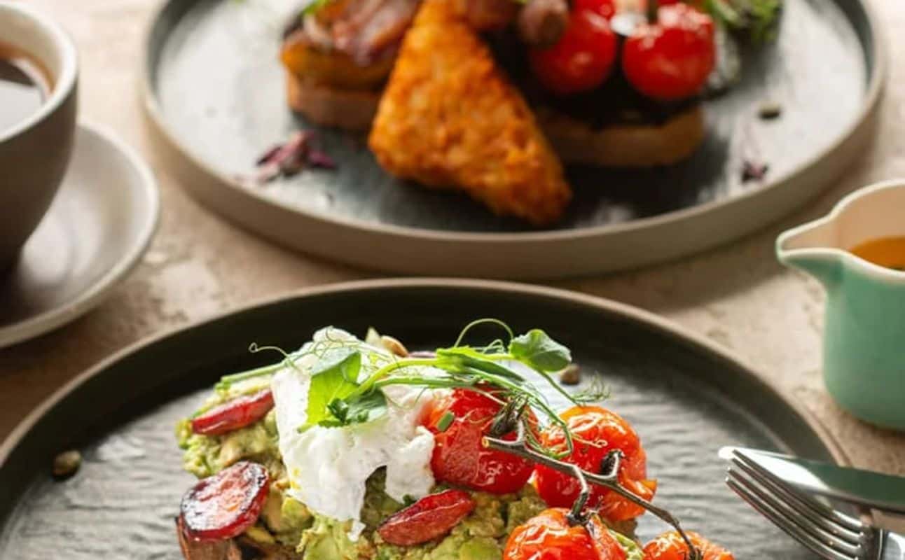 Enjoy British, Brunch, Vegetarian options, Vegan options, Gluten Free options, Restaurant, Wine bar, Dog friendly, Free wifi, Highchairs available, Table service, $$, Families, Groups, Special occasion and Date night cuisine at Wolfox Roastery in Brighton City Centre, Brighton