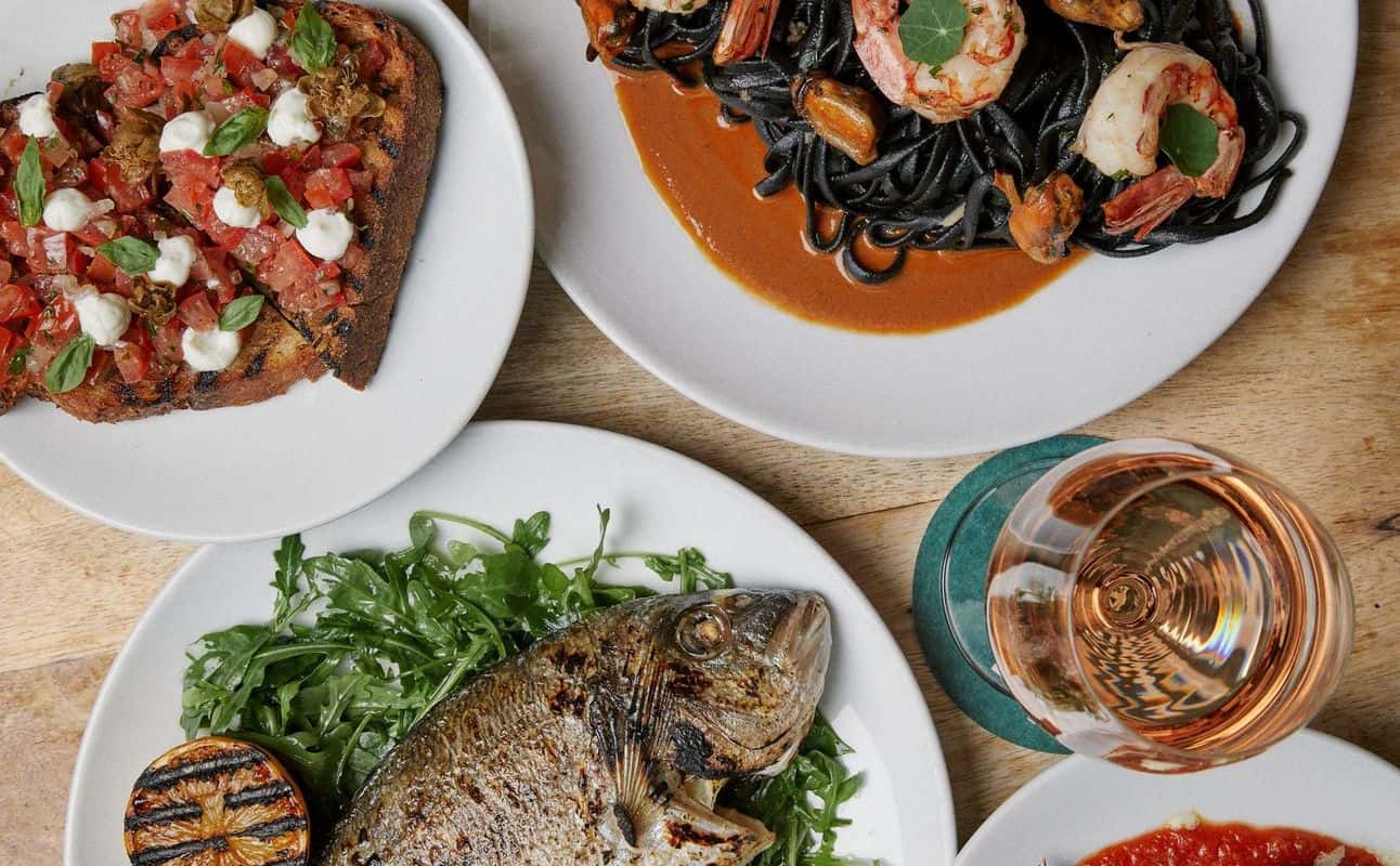 Enjoy Italian, Mediterranean, Vegan options, Vegetarian options, Restaurant, Table service, $$, Groups and Families cuisine at Osteria Mbare in Clapham, London