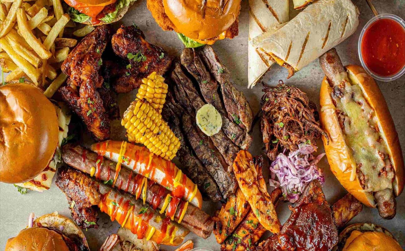 Enjoy Grill & barbeque, Burgers, American, Gluten Free options, Vegetarian options, Vegan options, Restaurant, Indoor & outdoor seating, $$$, Families and Groups cuisine at Smoky Boys Islington in Islington, London