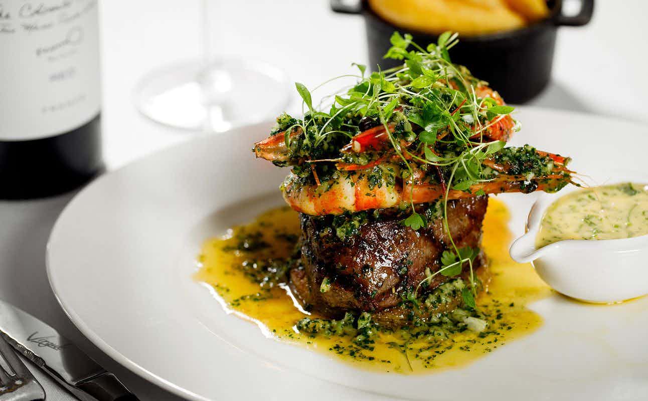 Enjoy Steakhouse and European cuisine at Marco Pierre White Steakhouse & Grill at Cadbury House in Congresbury, Bristol