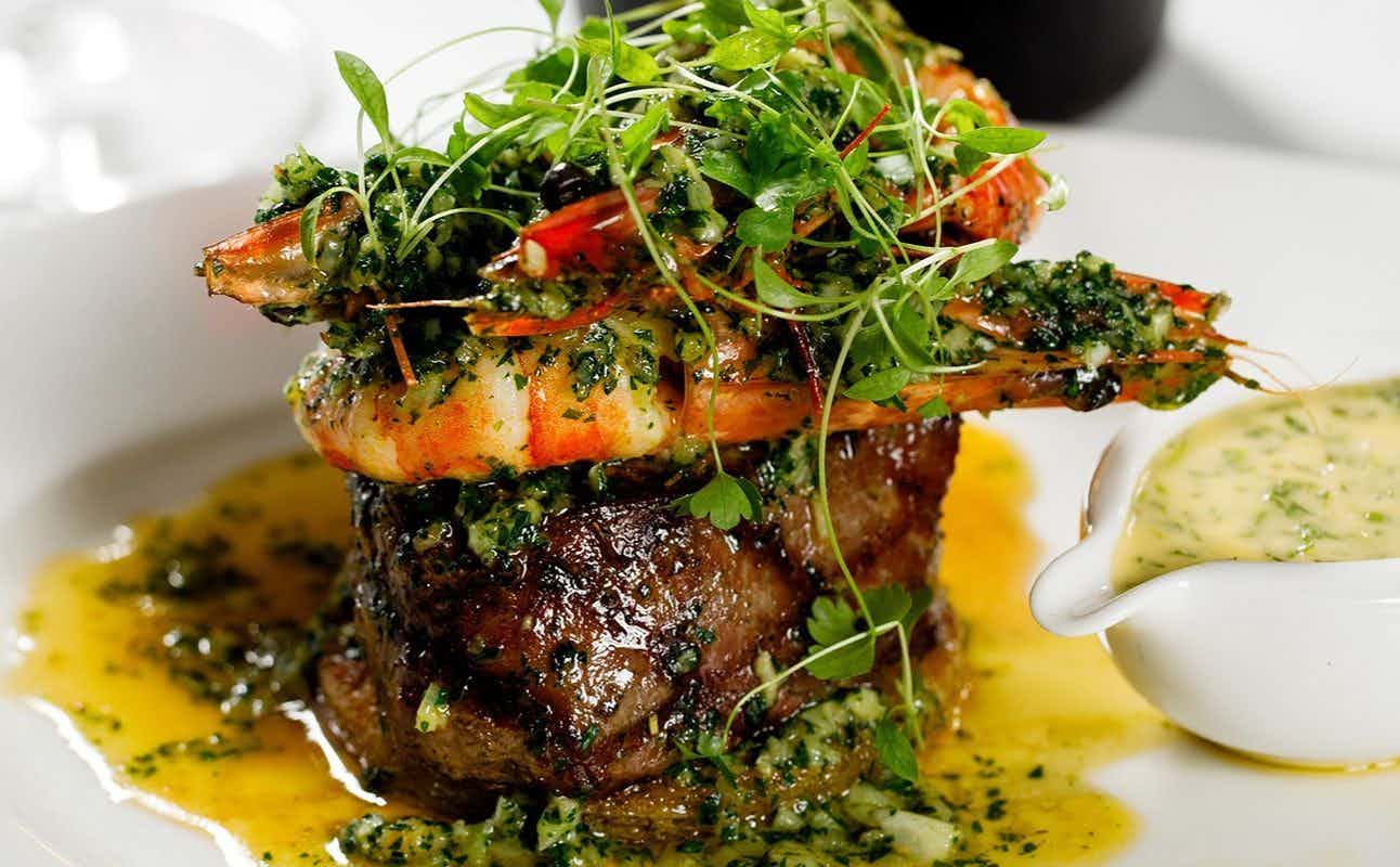 Enjoy Steakhouse and Grill & Barbeque cuisine at Marco Pierre White - Steakhouse and Grill in Westside, Birmingham