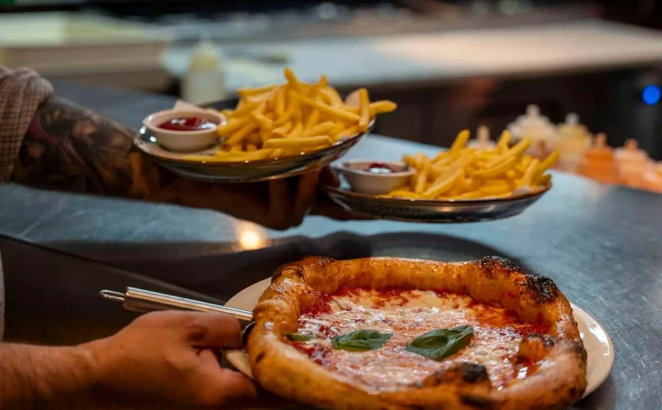 Enjoy Pizza, Vegan options, Vegetarian options, Restaurant, Dog friendly, Wheelchair accessible, Indoor & outdoor seating, Private dining, $$, Groups and Craft beer cuisine at Zero Degrees in Clifton, Bristol