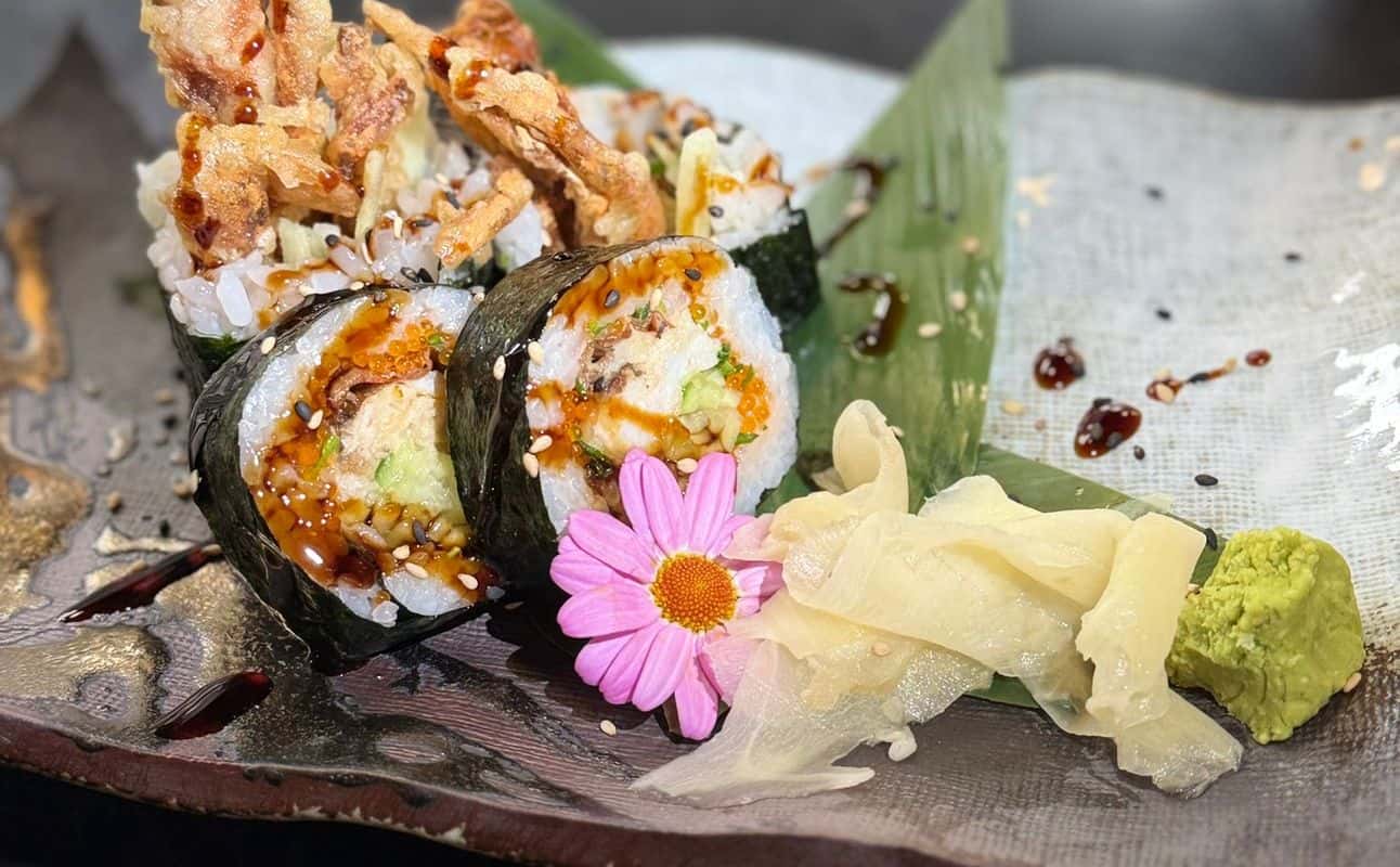 Enjoy Asian, Sushi, Japanese, Gluten Free options, Vegan options, Restaurant, Indoor & outdoor seating, Wheelchair accessible, Private dining, Table service, $$, Groups, Families, Date night, Bar scene and Hidden gems cuisine at Kaze Lounge in Greenwich, London