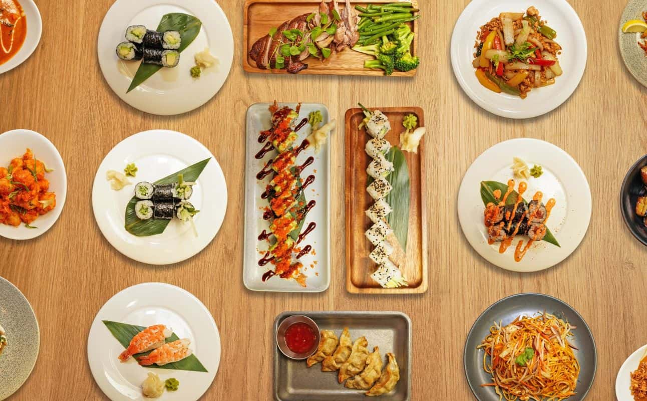 Enjoy Asian, Japanese, Thai, Vegetarian options, Restaurant, Free wifi, Non-smoking, Table service, Wheelchair accessible, Dog friendly, $$, Groups, Families, Bar scene and Wine bar cuisine at Jatra Restaurant in Stockwell, London