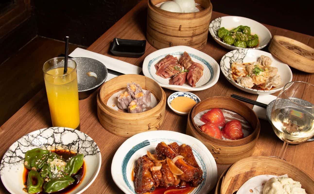 Enjoy Chinese, Asian, Vegetarian options, Vegan Options, Restaurant, Free Wifi, Table service, $$, Families and Groups cuisine at BaoziInn Soho in Soho, London