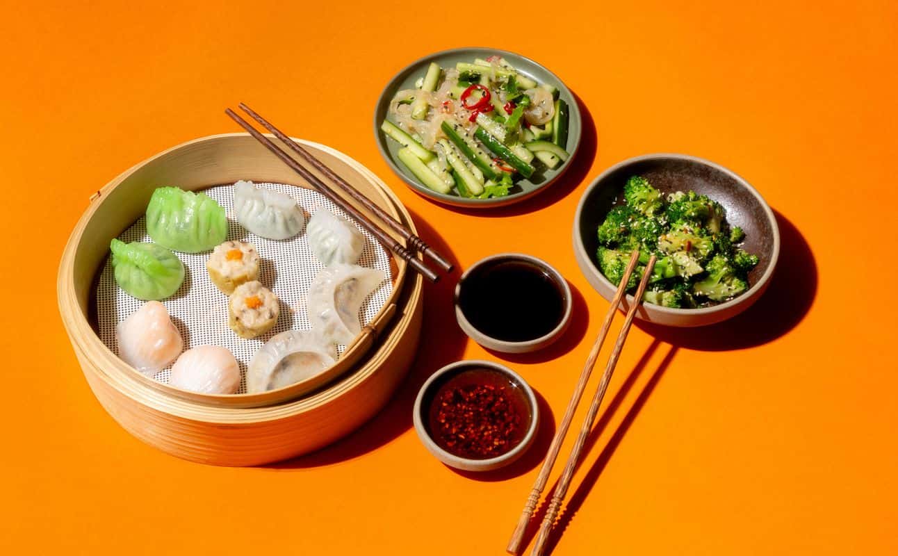 Enjoy Chinese, Cantonese, Small plates, Vegetarian options, Dairy free options, Cocktail bar, Free wifi, Table service, Indoor & outdoor seating, $$, Bar scene, Date night, Hidden gems, Special occasion and R18 - Must be 18+ to enter premises. Valid photo identification to be shown upon request. cuisine at Lucy Wong in Fitzrovia, London