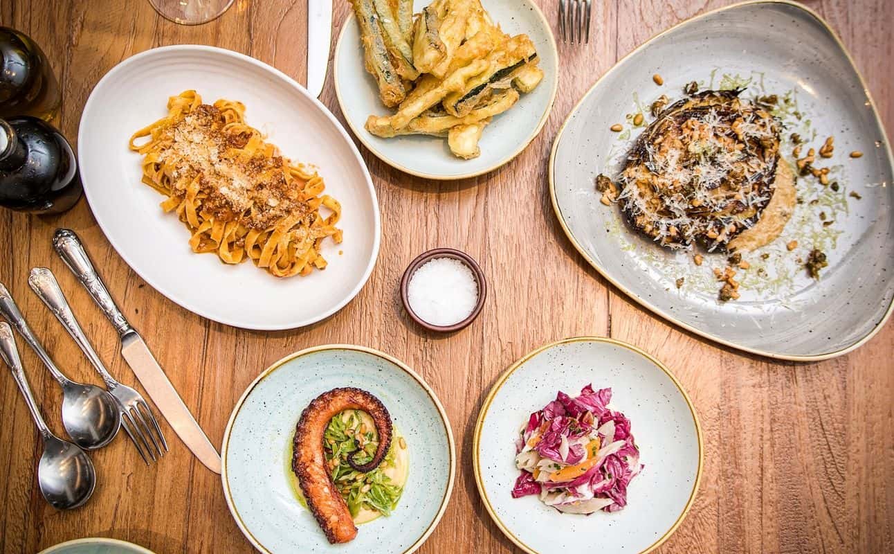 Enjoy Italian and Mediterranean cuisine at Mercante in Piccadilly, London