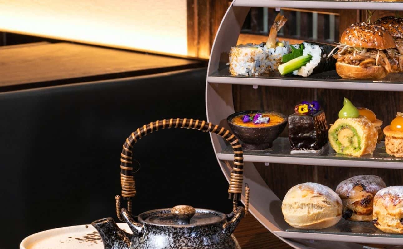Enjoy Japanese, Gluten Free options, Vegan options, Restaurant, Wheelchair accessible, $$$$, Families and Groups cuisine at Afternoon Tea at TOKii in Marylebone, London