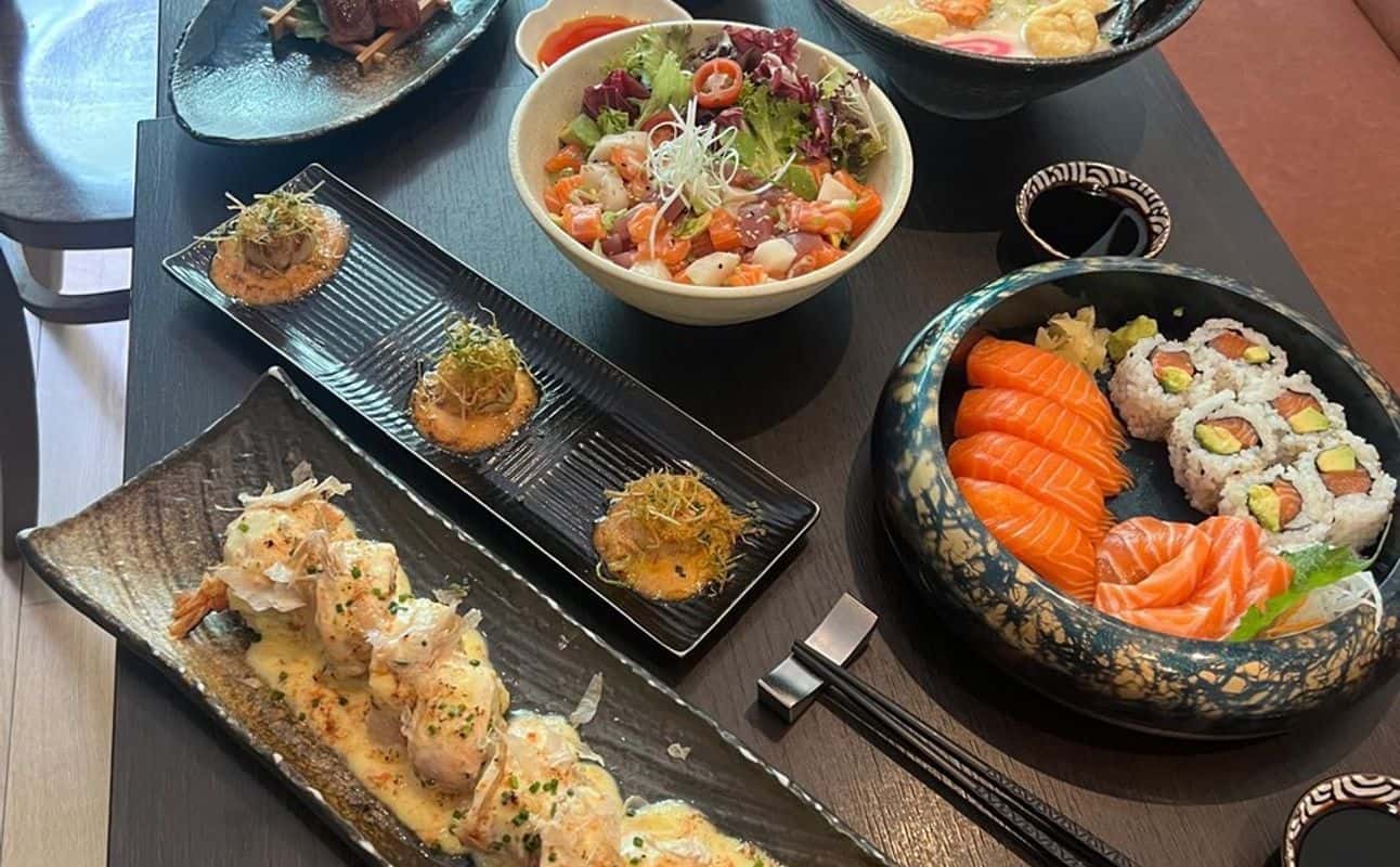 Enjoy Japanese, Sushi, Restaurant, Table service, $$, Families and Groups cuisine at Naniwa Japanese Restaurant in Shoreditch, London