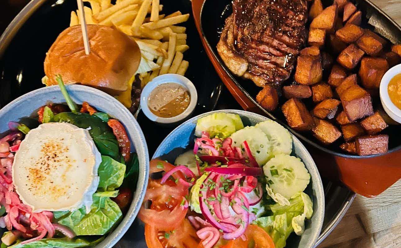 Enjoy Argentinian, Spanish, Vegetarian options, Restaurant, Table service, Indoor & Outdoor Seating, $$, Special Occasion, Families and Date night cuisine at Wimbledon Tapas in Wimbledon, London