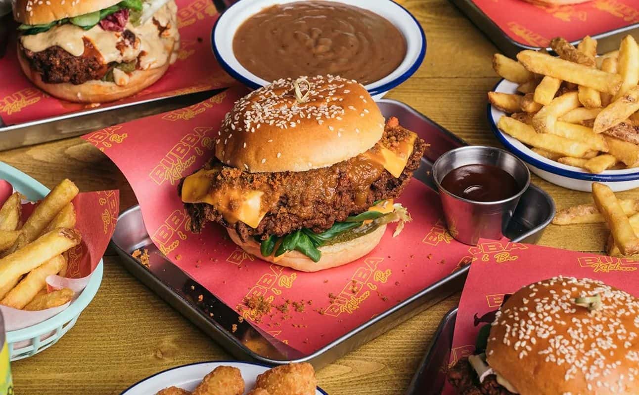 Enjoy International, Vegetarian options, Restaurant, Table service, $$, Groups and Families cuisine at Bubba Chicken in Norwich City Centre, Norwich