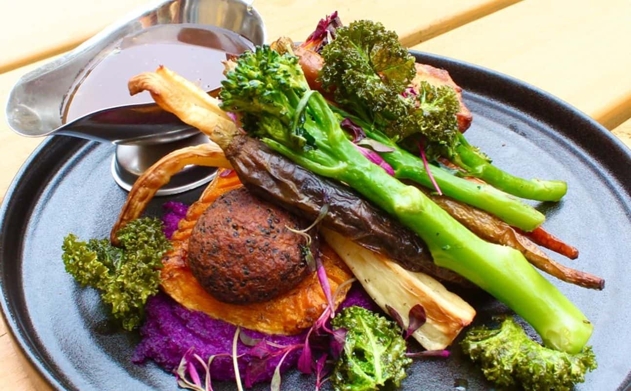 Enjoy British, Gluten Free options, Vegan options, Vegetarian options, Restaurant, Table service, $$, Groups and Families cuisine at The Allotment Vegan & Vegetarian Eatery in Manchester City Centre, Manchester