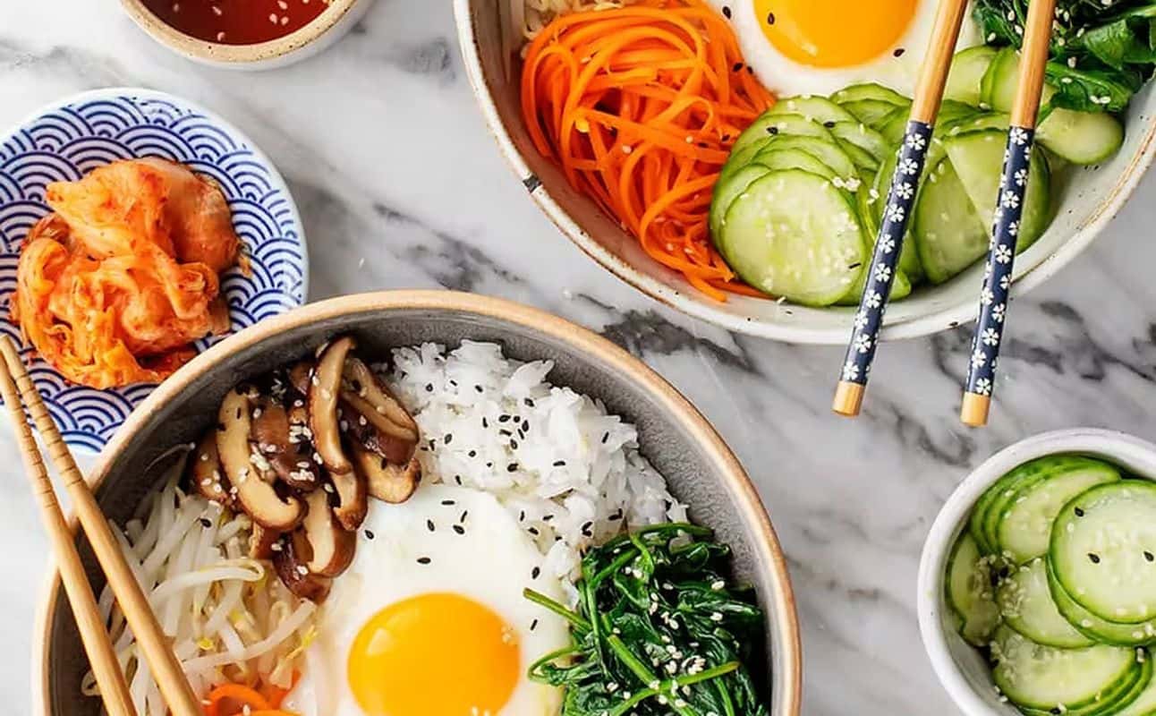 Enjoy Asian, Korean, Japanese, Restaurant, Free wifi, Highchairs available, Indoor & outdoor seating, Private dining, Street parking, Table service, Wheelchair accessible, $$$, Families and Groups cuisine at Keonbae Royal Wharf in Royal Wharf, London