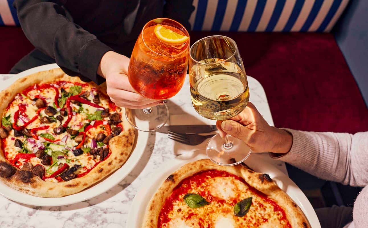 Enjoy Italian, Pizza, Gluten Free options, Vegan options, Vegetarian options, Restaurant, Free wifi, Highchairs available, Indoor & outdoor seating, Table service, Wheelchair accessible, $$, Families, Special occasion and Groups cuisine at Prezzo Italian Brighton Marina in Marina, Brighton