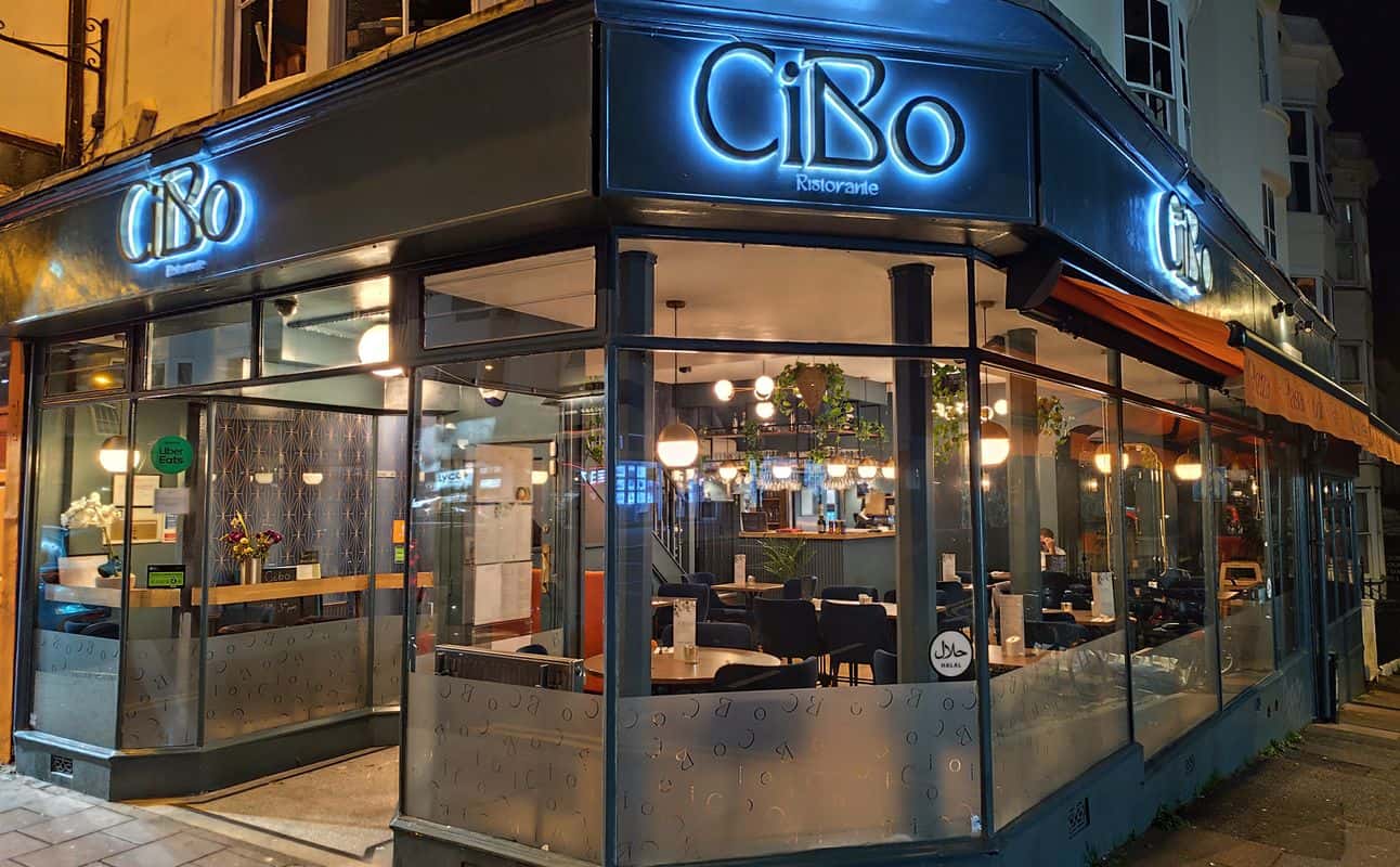 Enjoy Italian, Gluten Free options, Vegan options, Vegetarian options, Halal, Restaurant, Free wifi, Highchairs available, Table service, Wheelchair accessible, $$, Groups and Families cuisine at Cibo in Brighton City Centre, Brighton