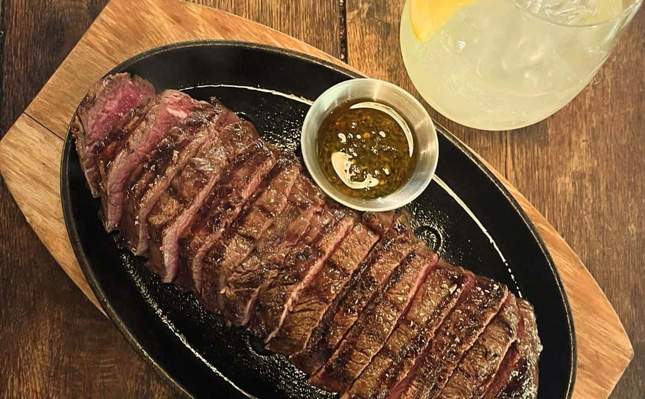 Enjoy South American, Steakhouse, Restaurant, Cocktail bar, Dog friendly, Free wifi, Highchairs available, Indoor & outdoor seating, Wheelchair accessible, Table service, Street parking, $$ and Live music cuisine at Bife in Haywards Heath, Brighton