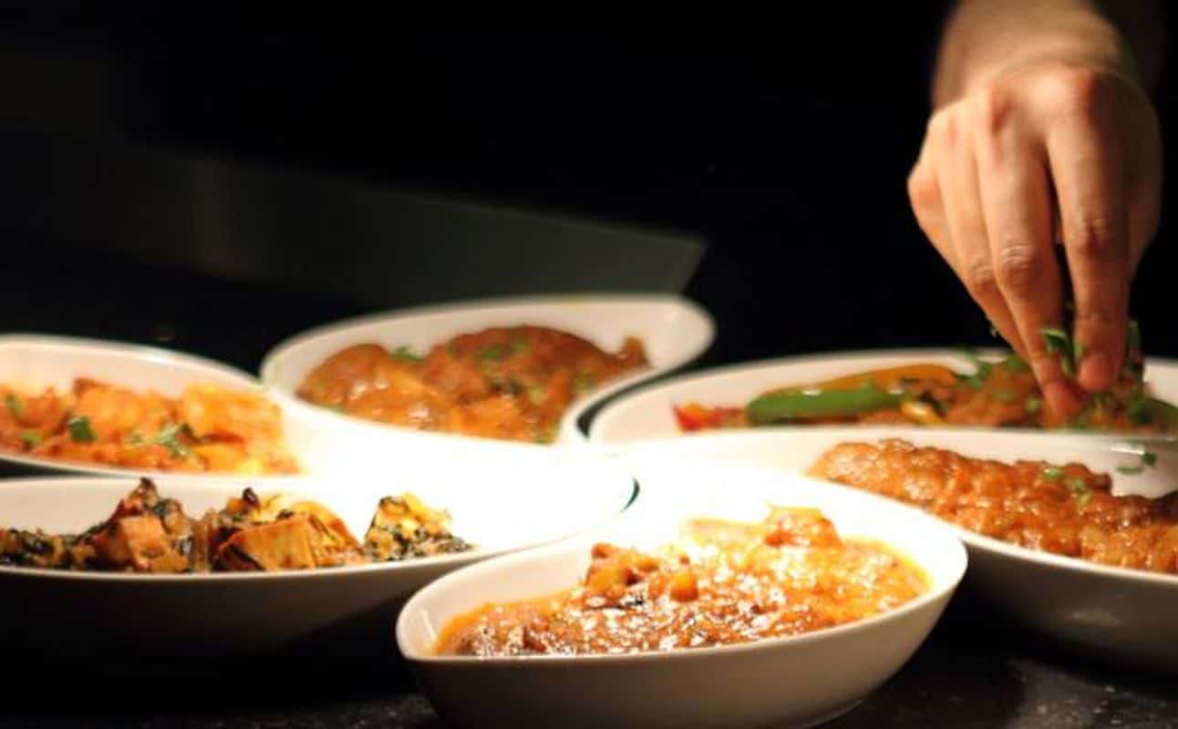 Enjoy Indian, Asian, Gluten Free options, Vegan options, Vegetarian options, Restaurant, Highchairs available, Table service, $$, Families, Groups and Special occasion cuisine at Jharna Belfast in Lisburn Road, Belfast