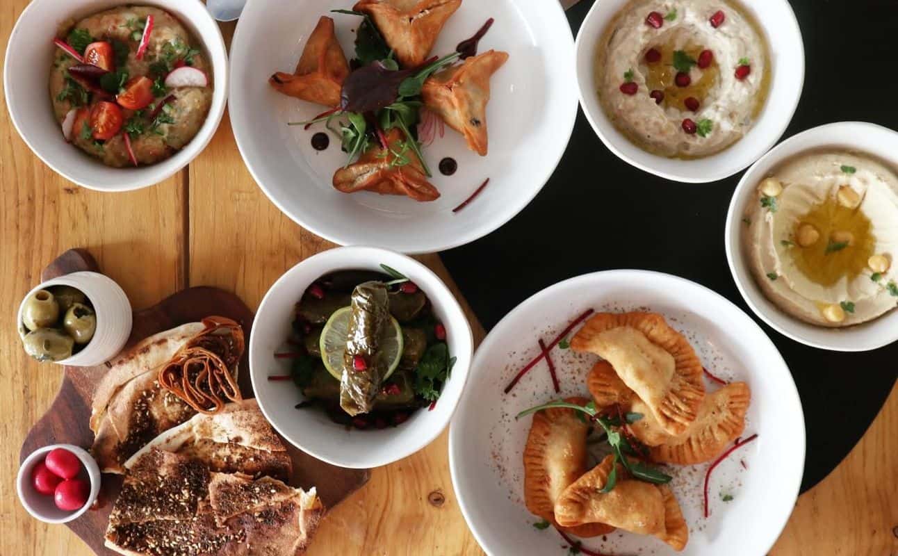 Enjoy Lebanese, Vegan options, Restaurant, Indoor & outdoor seating, Table service, $$, Groups and Families cuisine at Karke by the Canal in Sandiacre, Nottingham