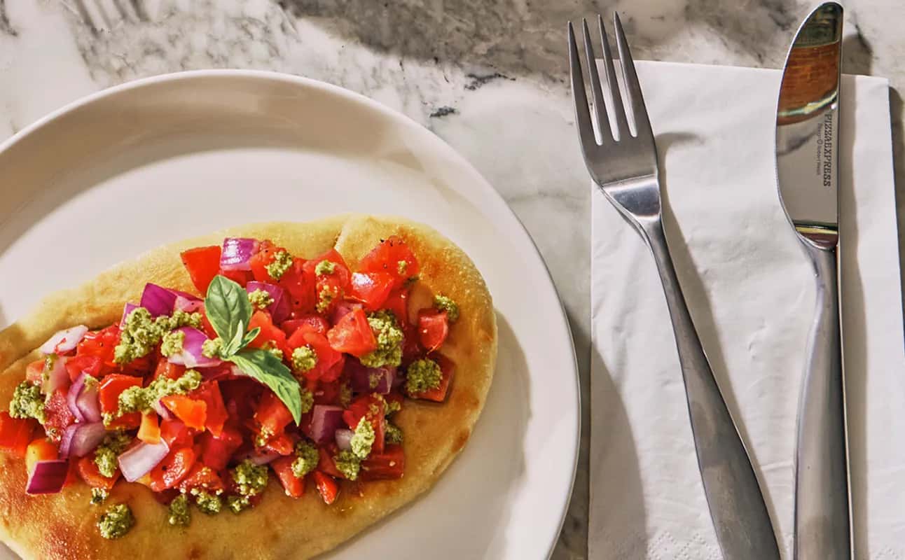 Enjoy Italian, Casual dining, Pizza, Vegetarian options, Dairy free options, Gluten Free options, Vegan options, Restaurant, Child friendly, Table service, Highchairs available, Free wifi, Wheelchair accessible, $$, Families, Groups and Date night cuisine at PizzaExpress Headingley in Headingley, Leeds