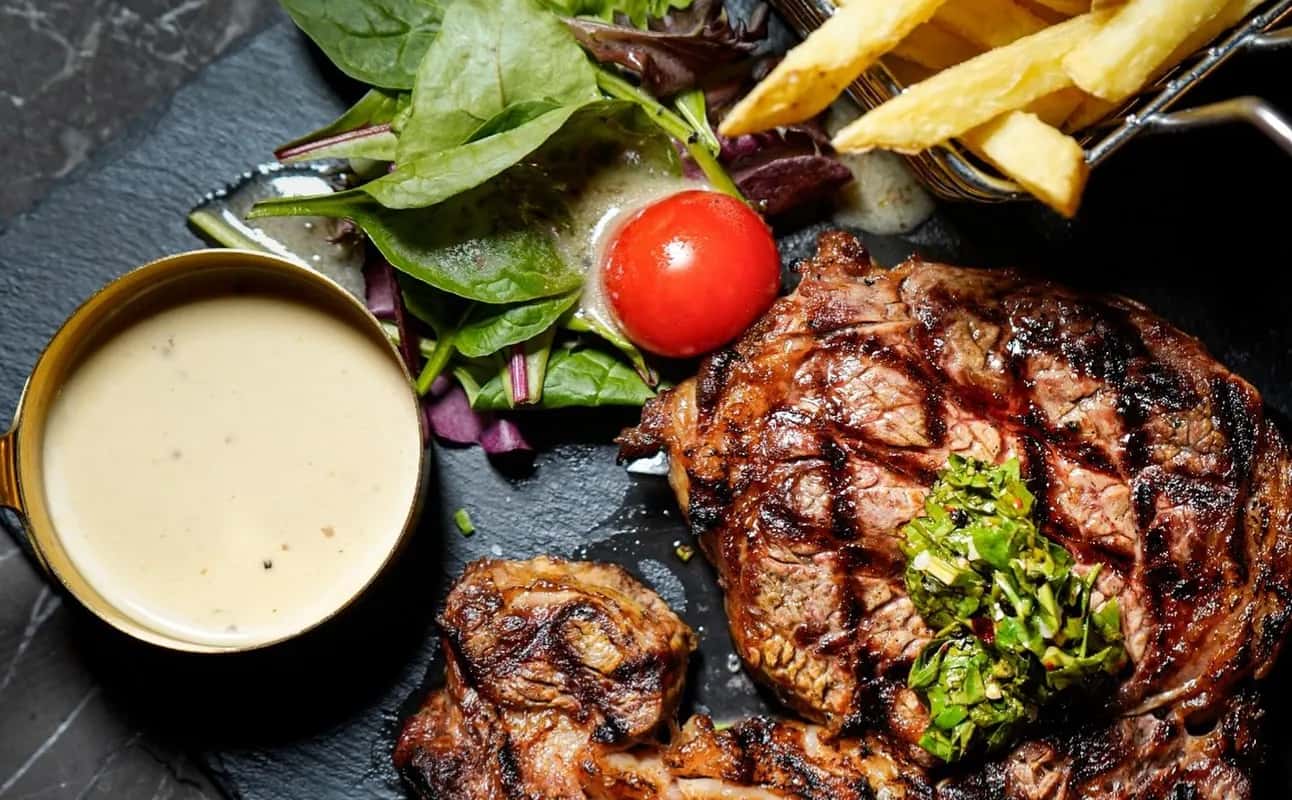 Enjoy Steakhouse, Vegetarian options, Halal, Restaurant, Indoor & outdoor seating, Table service, $$$, Groups, Families and Special occasion cuisine at Mina Pan Asian in Cambridge City Centre, Cambridge