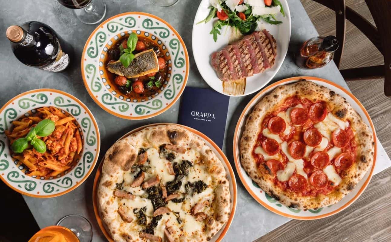 Enjoy Italian, European, Vegetarian options, Vegan options, Restaurant, Free wifi, Highchairs available, Indoor & outdoor seating, Private dining, Street parking, Table service, Wheelchair accessible, $$, Local cuisine and Families cuisine at Grappa in Broomhall, Sheffield