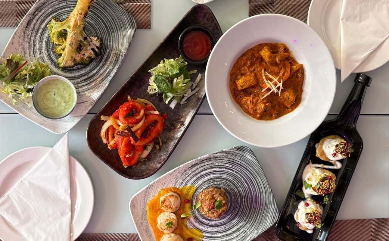Enjoy Indian, Gluten Free options, Vegan options, Vegetarian options, Restaurant, Dog friendly, Free wifi, Highchairs available, Street parking, Table service, Wheelchair accessible, $$, Groups, Families and Special occasion cuisine at Chaskaa Indian Restaurant in Tollcross, Edinburgh