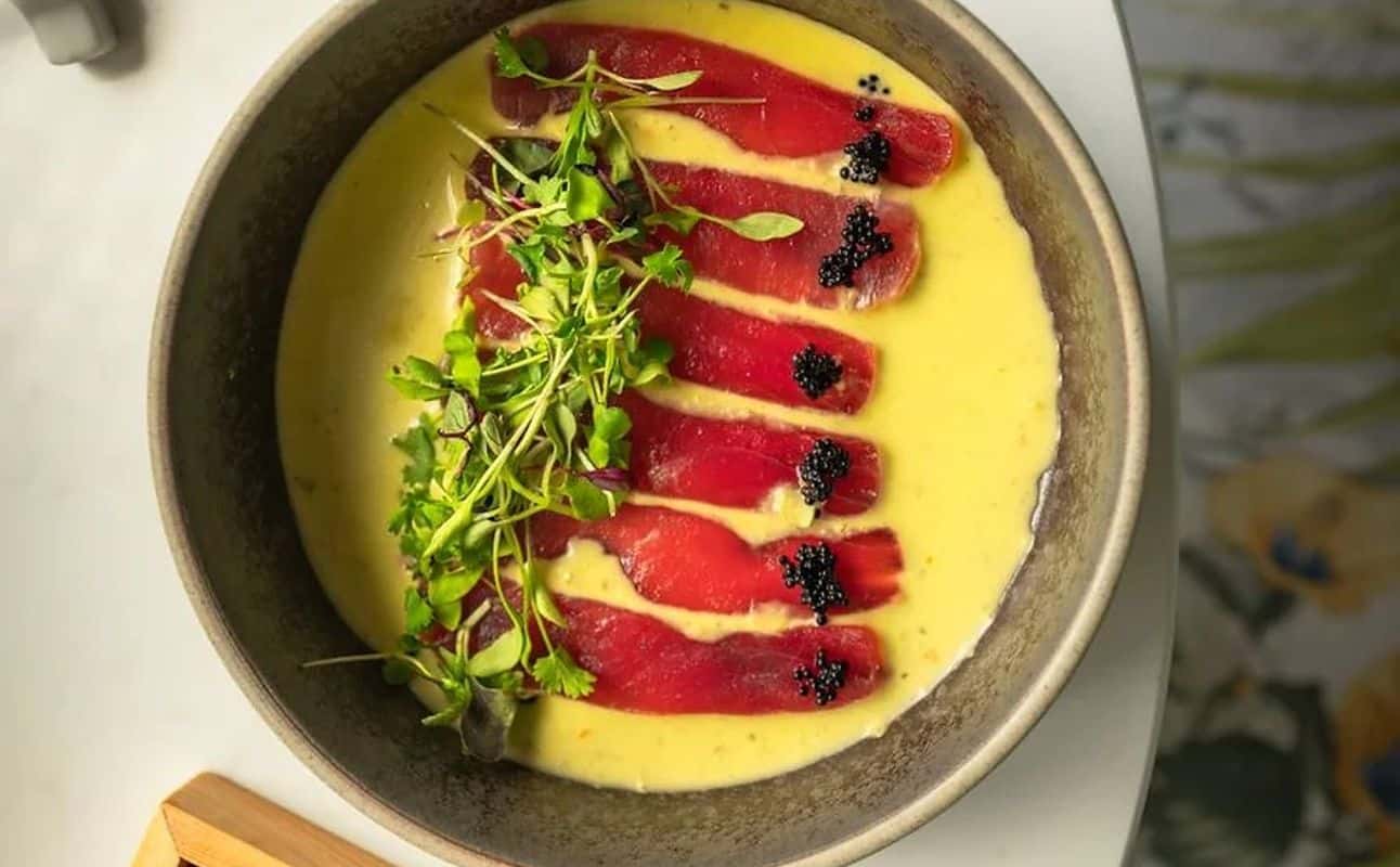 Enjoy Asian, Fusion, Japanese, Halal, Vegetarian options, Gluten Free options, Vegan options, Restaurant, Street parking, Highchairs available, Indoor & outdoor seating, Table service, Free wifi, $$, Groups, Families and Special occasion cuisine at TITU in Mayfair, London