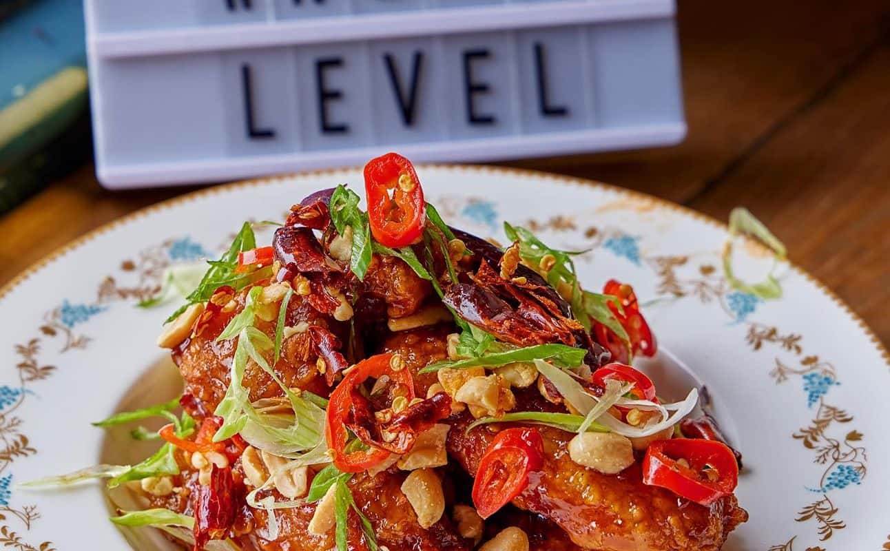 Enjoy American, Korean, Asian, Vegetarian options, Restaurant, Free wifi, $$, Families and Groups cuisine at Chick 'N' Sours Seven Dials in Covent Garden, London