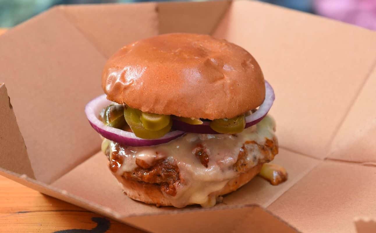 Enjoy Burgers, Vegan options, Vegetarian options, Restaurant, $$, Families and Groups cuisine at Bandit Burgers in Leith, Edinburgh