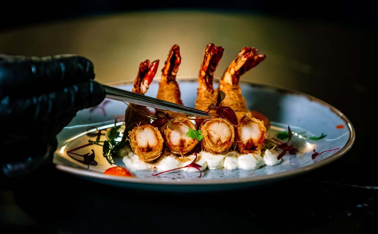 Enjoy Mediterranean, Burgers and Wine bar cuisine at Luna Gin Bar in West Hampstead, London