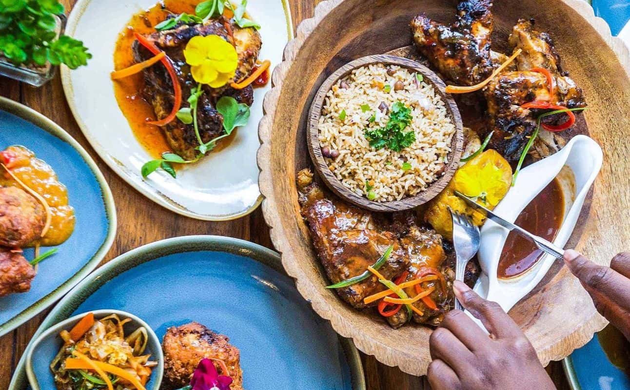 Enjoy Caribbean cuisine at Cottons Shoreditch in Shoreditch, London