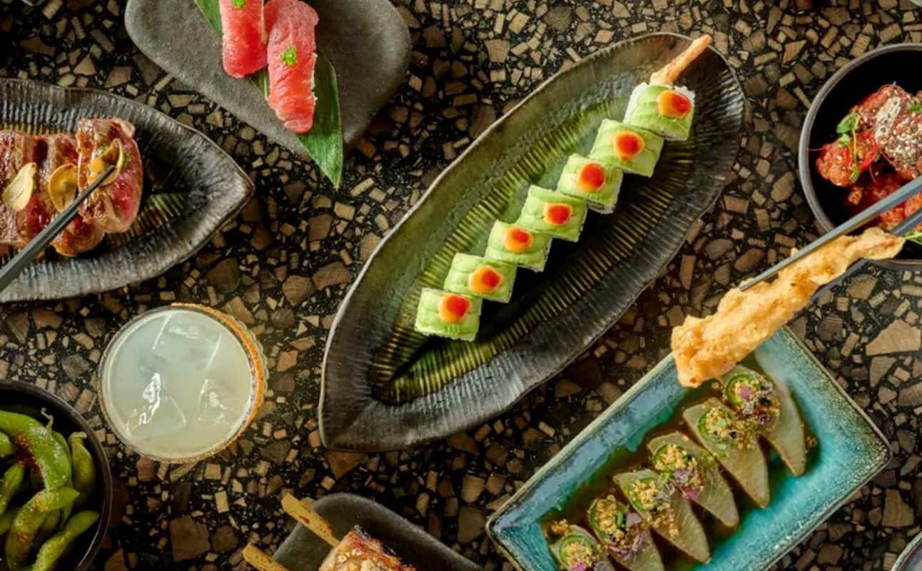 Enjoy Japanese, Vegetarian options, Restaurant, Free wifi, Highchairs available, Indoor & outdoor seating, Table service, Wheelchair accessible, $$$, Date night, Local cuisine and Families cuisine at Sora in Deansgate, Manchester