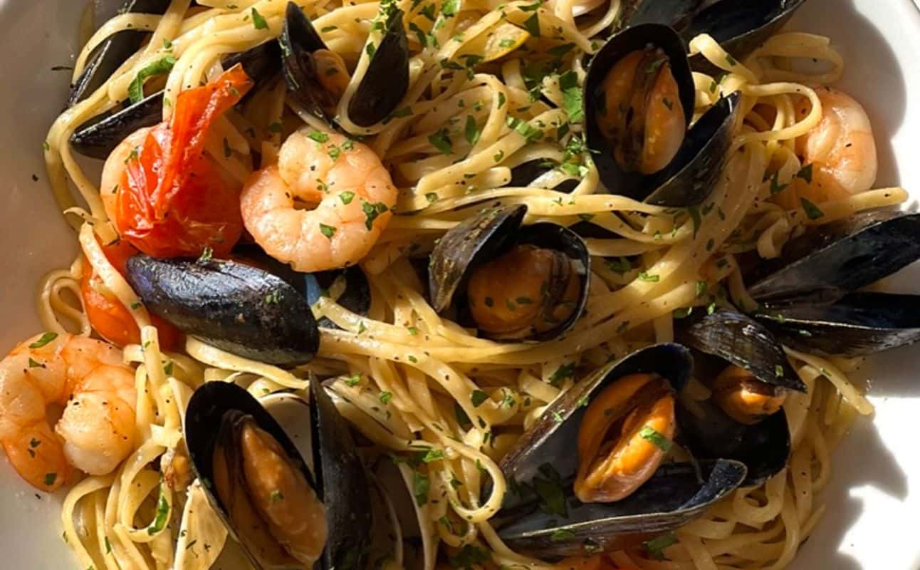 Enjoy Mediterranean, Vegetarian options, Vegan options, Restaurant, Wine bar, Free wifi, Highchairs available, Table service, Wheelchair accessible, Indoor & outdoor seating, $$, Families and Groups cuisine at Banana Wharf Ocean Village in Ocean Village, Southampton