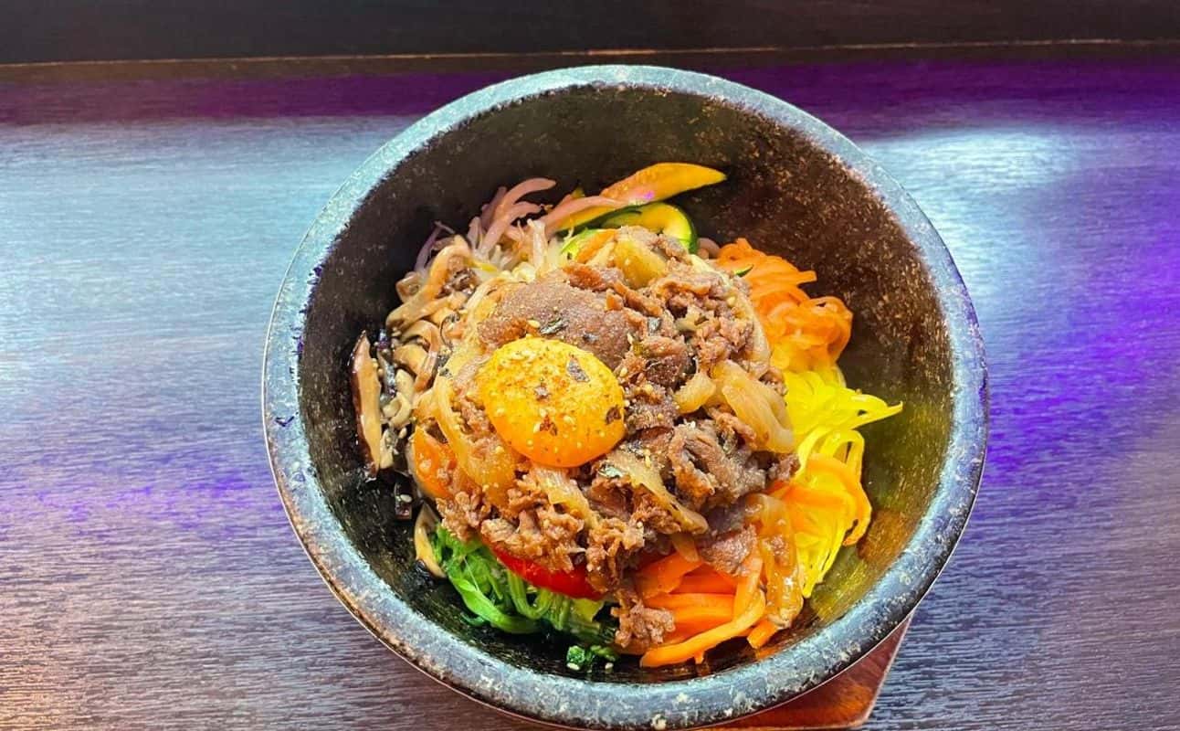 Enjoy Asian, Korean, Halal, Vegan options, Vegetarian options, Restaurant, Highchairs available, Non-smoking, $$$$, Families, Groups and Special occasion cuisine at Bentobab in Aldgate, London