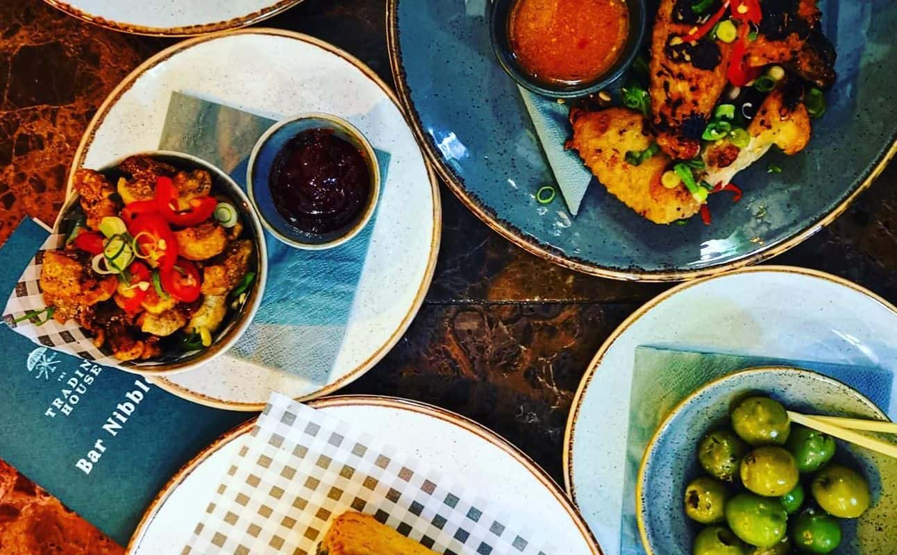 Enjoy British cuisine at The Trading House in Bank, London