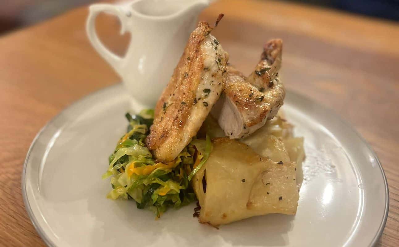 Enjoy British, Vegetarian options, Vegan options, Gluten Free options, Restaurant, Gastropub, Free wifi, Highchairs available, Indoor & outdoor seating, Table service, Wheelchair accessible, $$$, Groups and Families cuisine at The Swan Inn Swineford in Swineford, Bristol