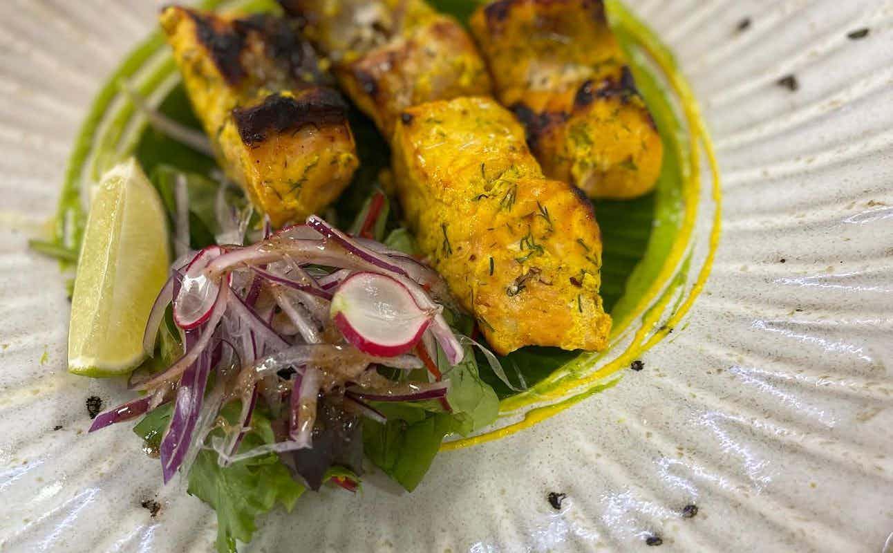 Enjoy Fine Dining and Indian cuisine at Pushkar Cocktail Bar & Dining in City Centre, Birmingham