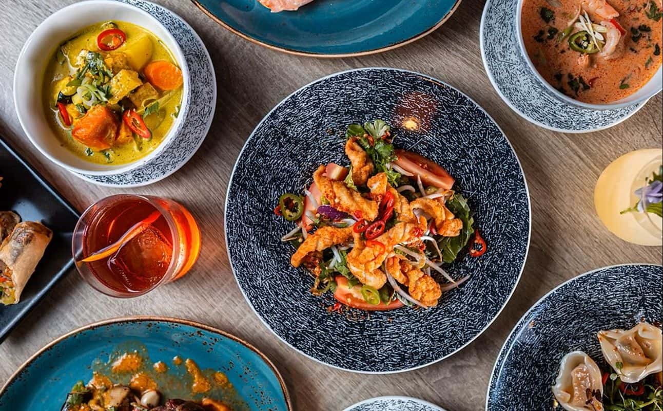 Enjoy Asian, Thai, Fusion, Gluten Free options, Vegan options, Vegetarian options, Restaurant, Free wifi, Highchairs available, Private dining, Table service, Wheelchair accessible, $$, Groups, Families and Special occasion cuisine at Sohe in Jesmond, Newcastle upon Tyne