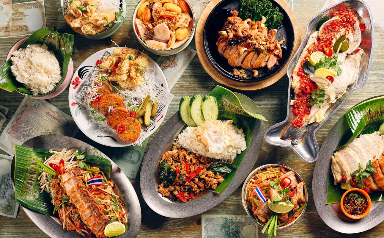 Enjoy Thai, Asian, Gluten Free options, Vegan options, Vegetarian options, Restaurant, Free wifi, Highchairs available, Table service, Wheelchair accessible, $$, Families and Groups cuisine at Thaikhun Metrocentre in Gateshead, Newcastle upon Tyne