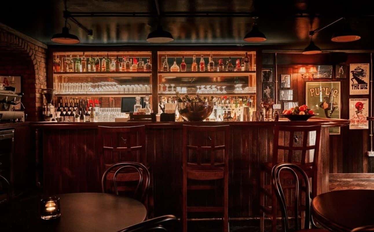 Enjoy American, Italian, British, Vegetarian options, Gluten Free options, Vegan options, Restaurant, Free wifi, Highchairs available, Table service, $$$$ and Live music cuisine at Joe Allen in Covent Garden, London