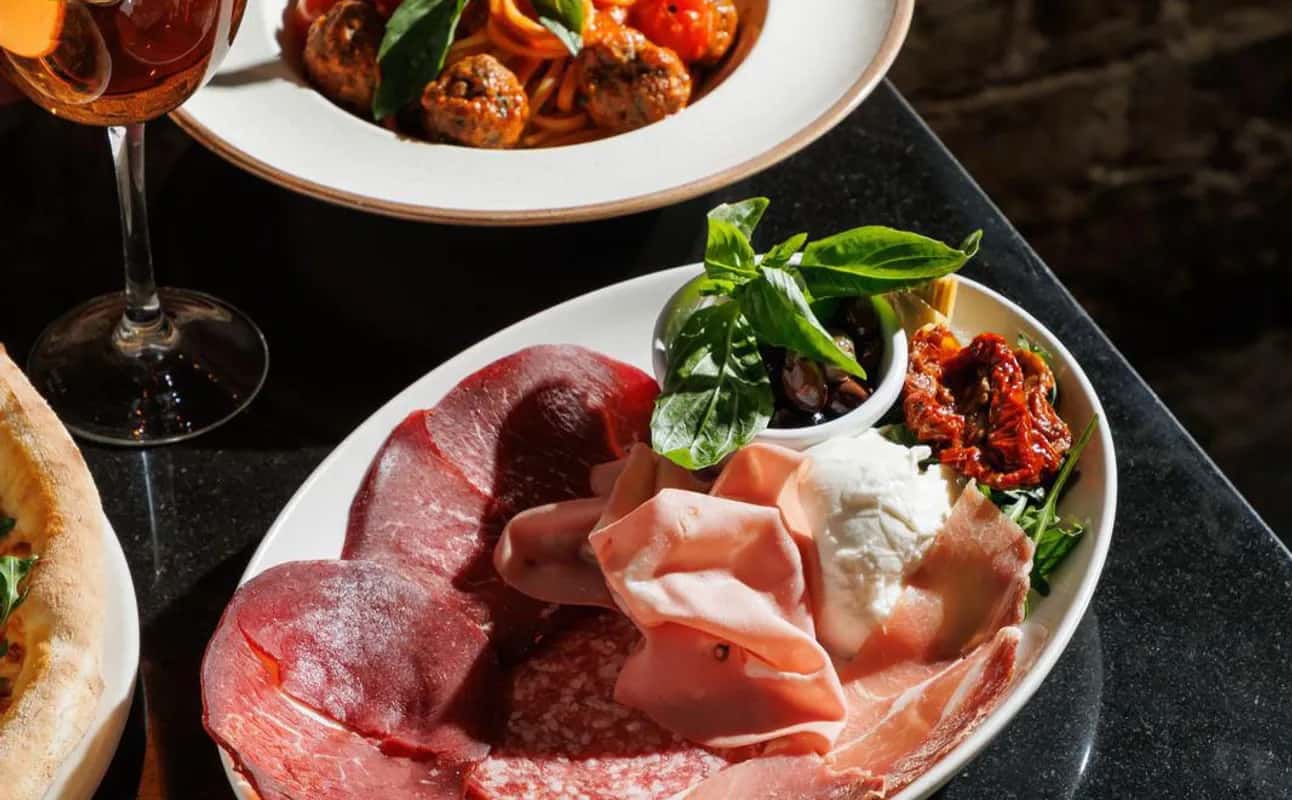 Enjoy Italian, Pizza, European, Restaurant, Table service, $, Local cuisine and Families cuisine at Little Italy in Leicester Square, London