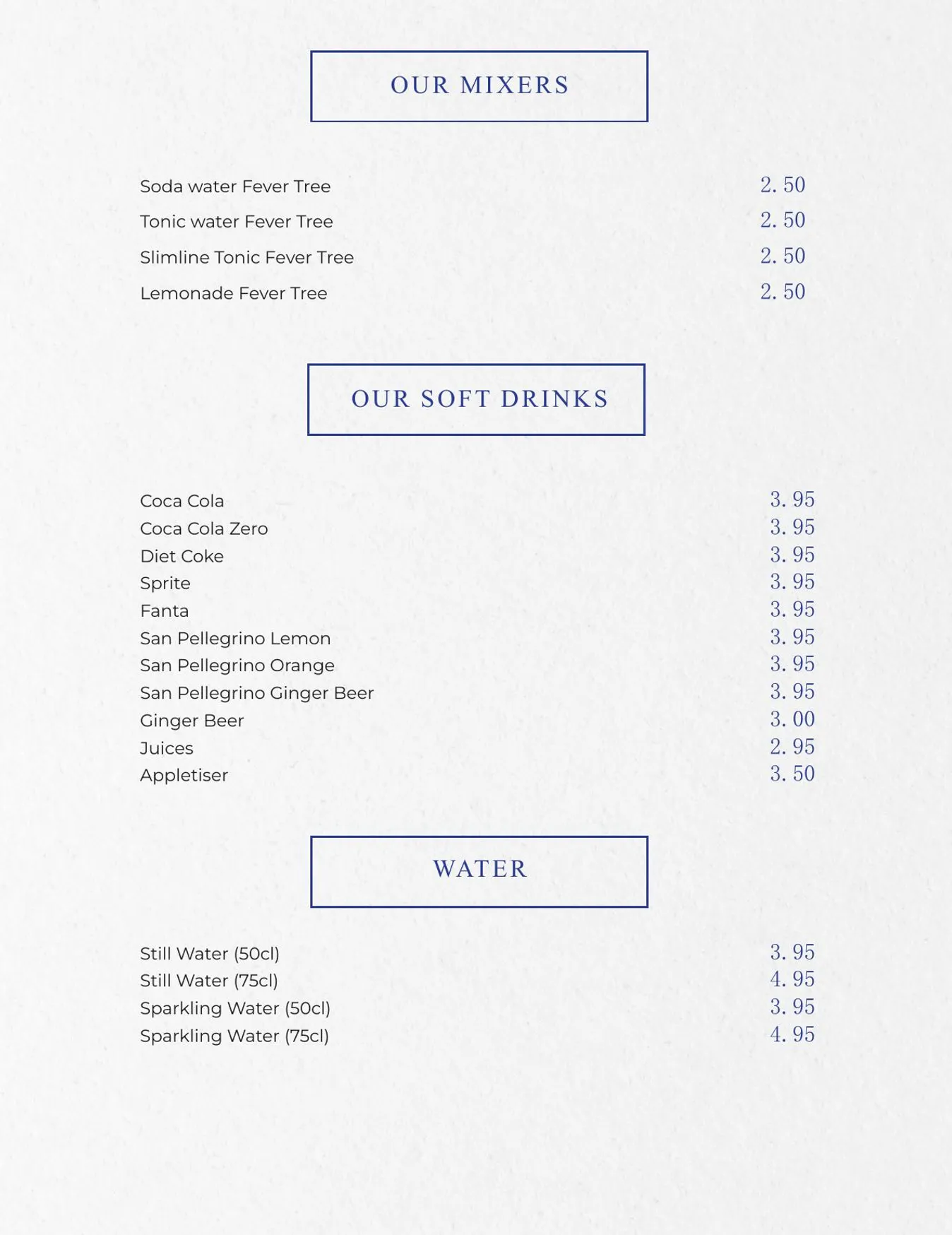 Joia Restaurant menu, page 15