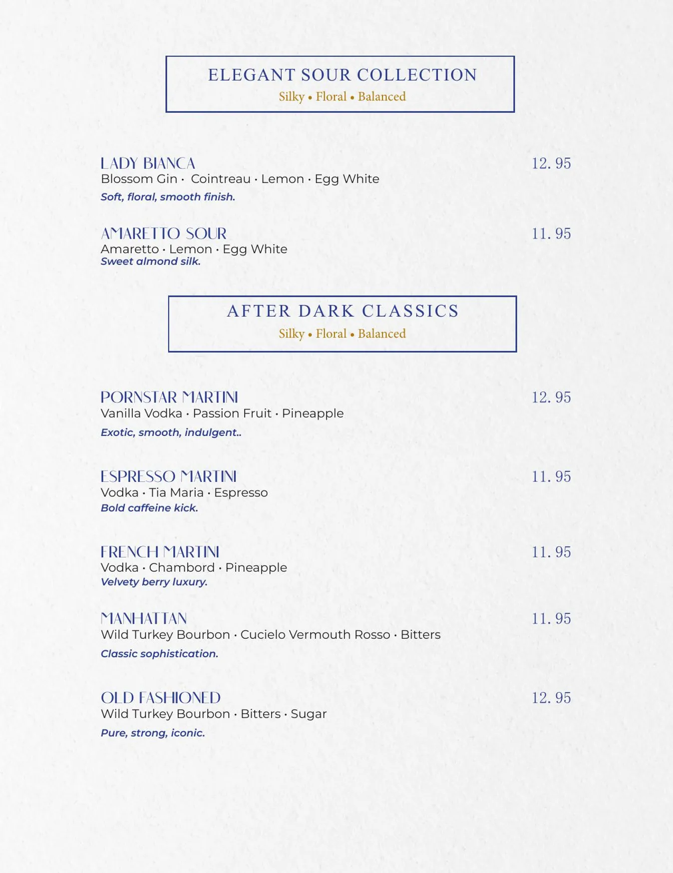 Joia Restaurant menu, page 10