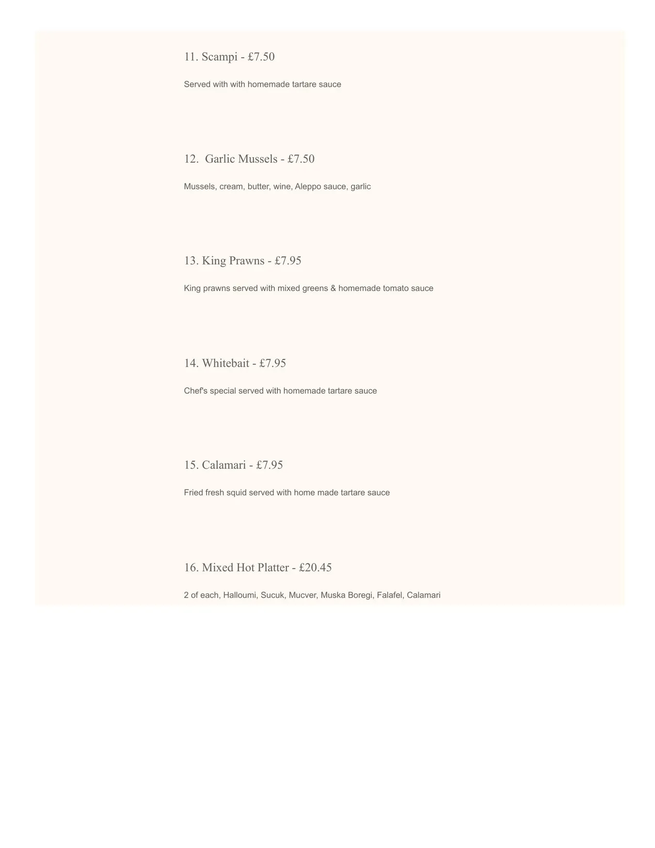 MediTerra Kitchen menu, page 6
