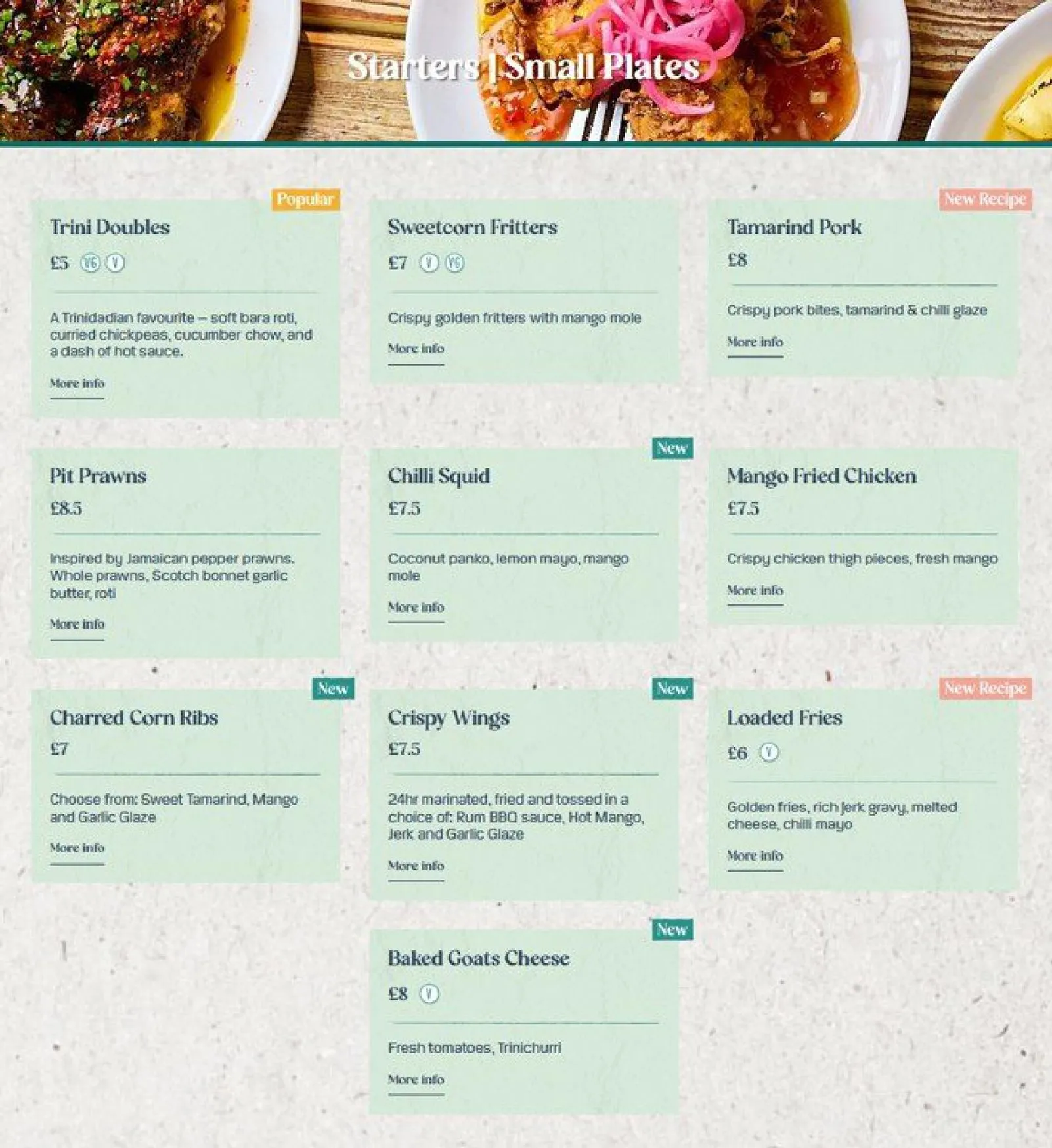 Turtle Bay menu, page 3