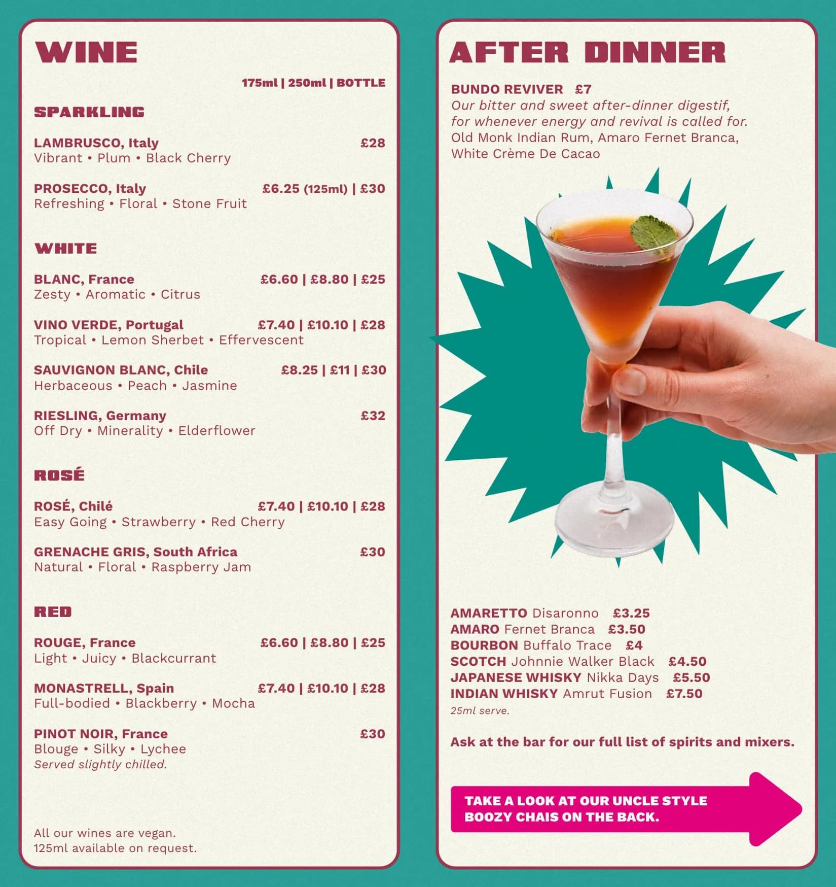 Bundobust Liverpool menu, page 6