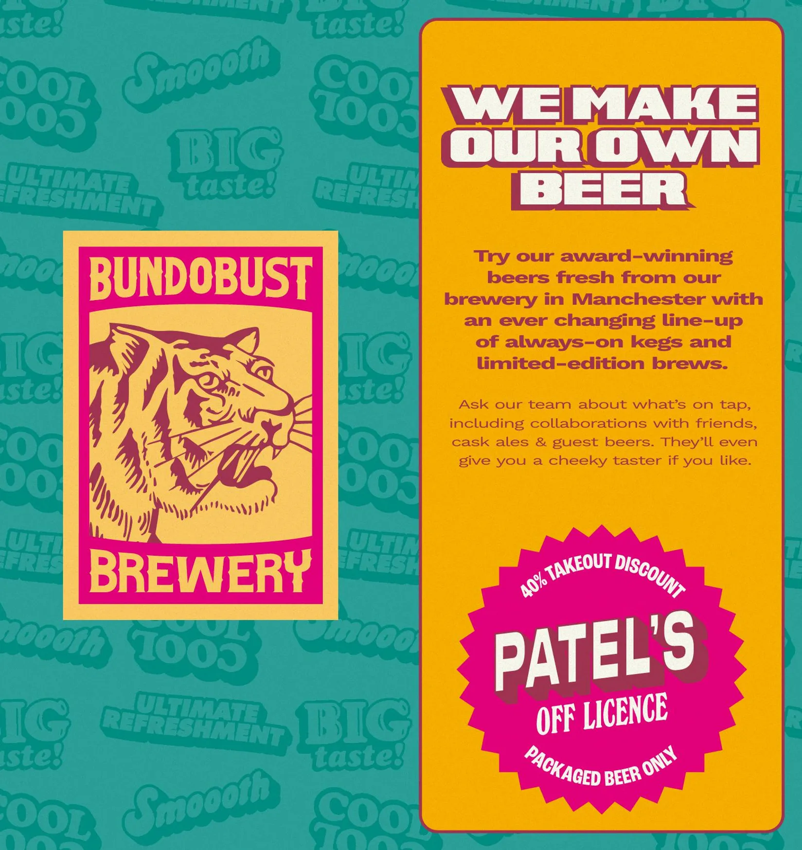 Bundobust Brewery menu, page 2