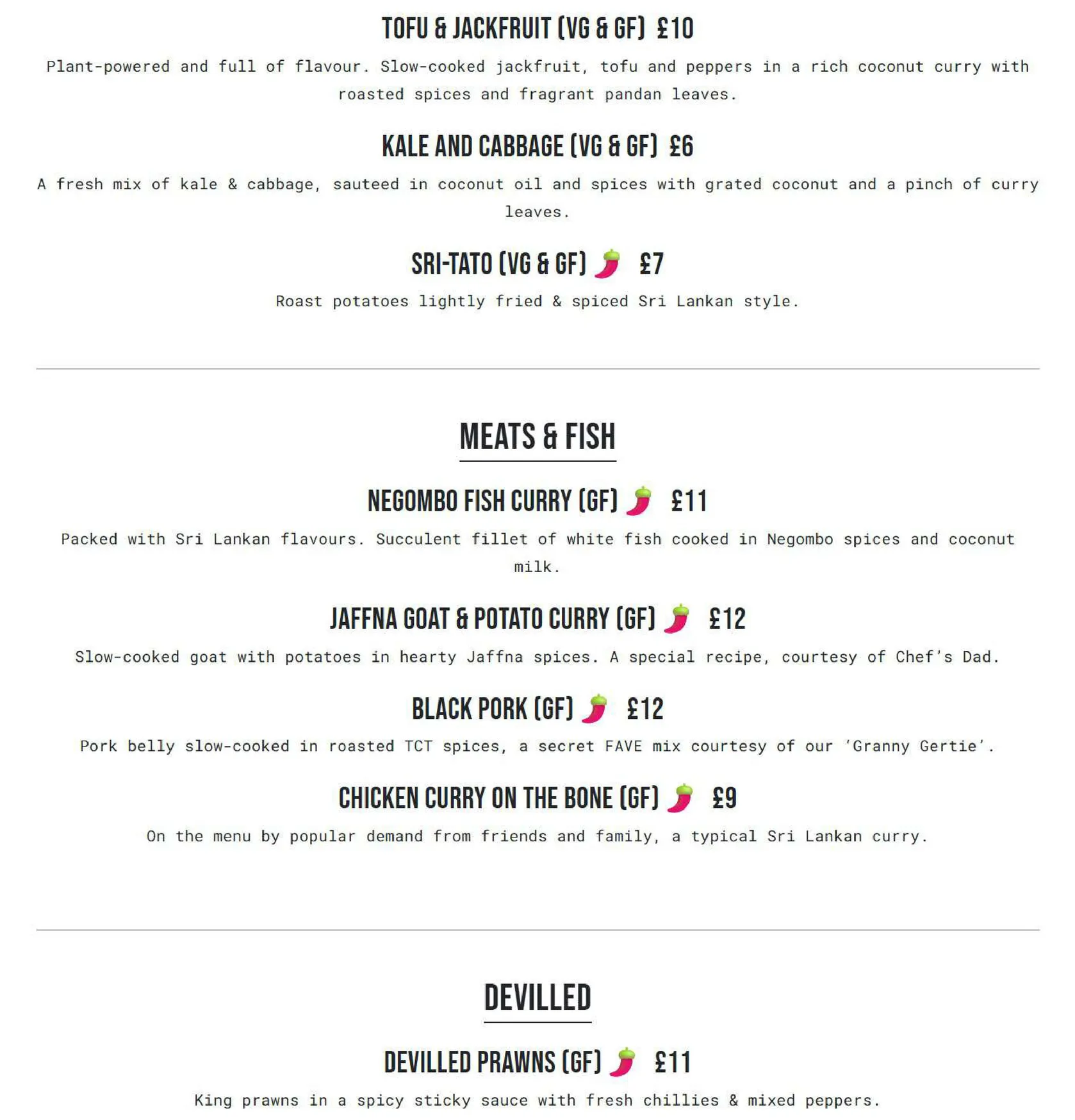The Coconut Tree - Bath menu, page 3
