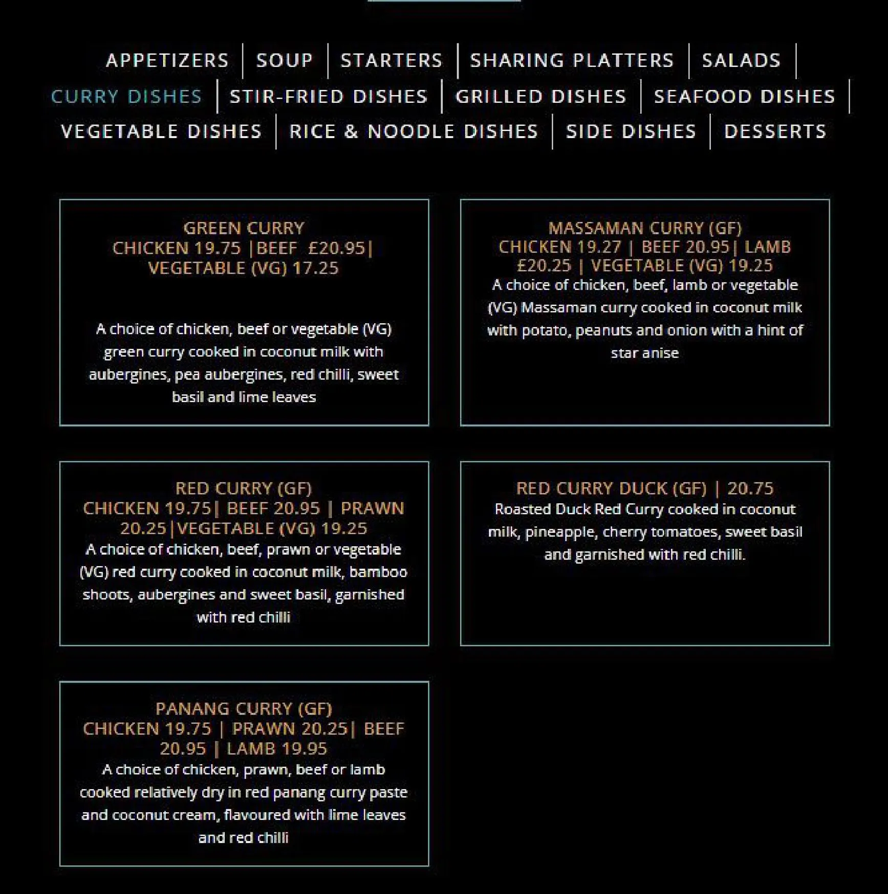 Siamais menu, page 8